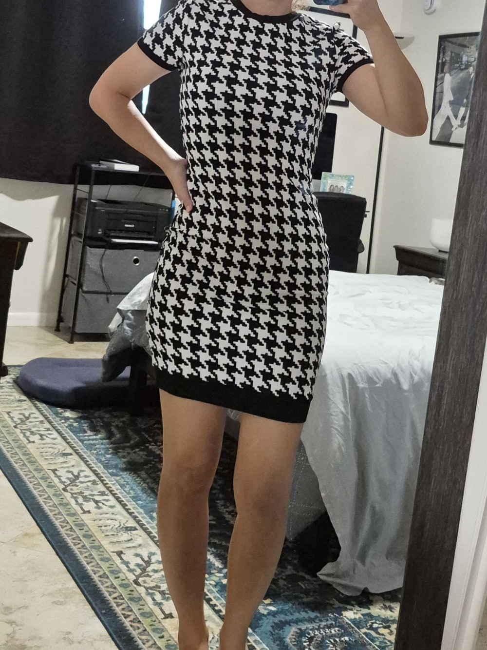 Black & White Dress